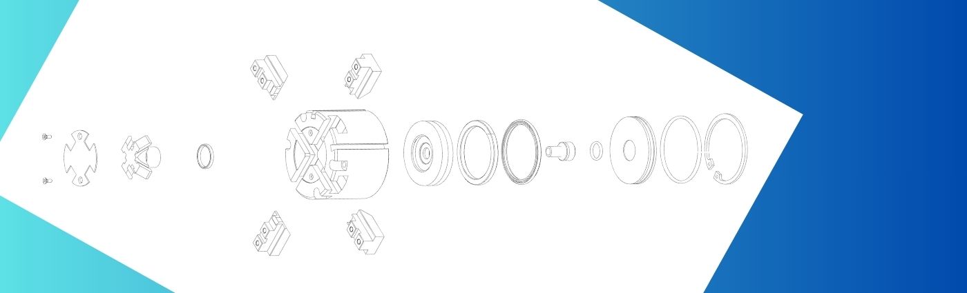 四爪氣壓缸 專案預覽圖